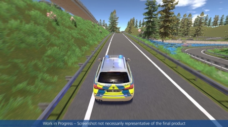  - Screen zum Spiel Autobahn-Polizei Simulator 2.