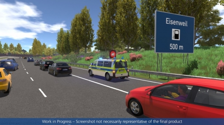 - Screen zum Spiel Autobahn-Polizei Simulator 2.