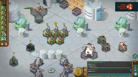  - Screen zum Spiel Post Human W.A.R.