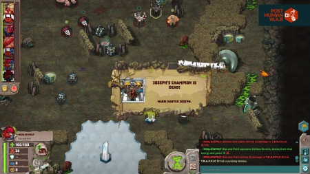  - Screen zum Spiel Post Human W.A.R.