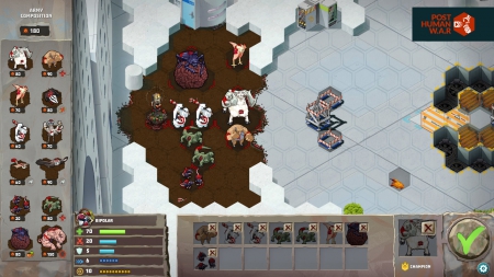  - Screen zum Spiel Post Human W.A.R.