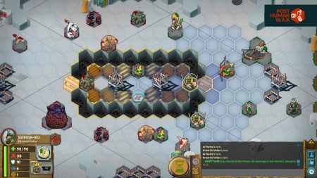  - Screen zum Spiel Post Human W.A.R.