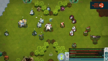  - Screen zum Spiel Post Human W.A.R.