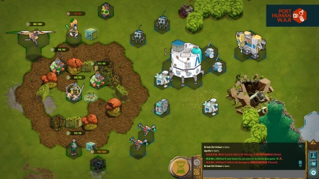  - Screen zum Spiel Post Human W.A.R.