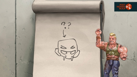  - Screen zum Spiel Post Human W.A.R.