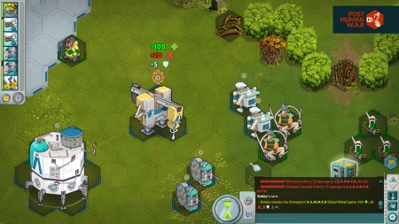  - Screen zum Spiel Post Human W.A.R.
