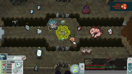  - Screen zum Spiel Post Human W.A.R.