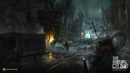  - Screen zum Spiel The Sinking City.