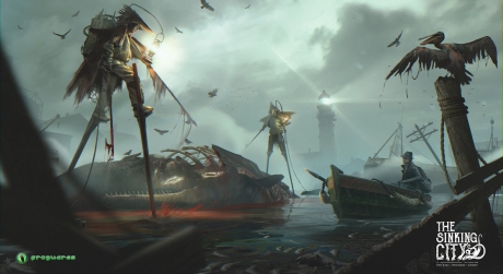  - Screen zum Spiel  The Sinking City.