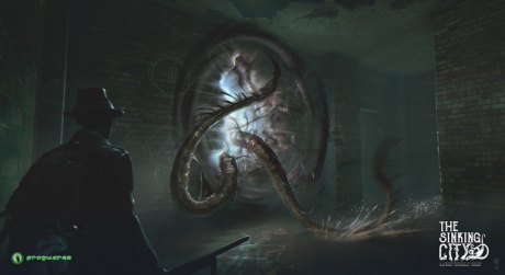  - Screen zum Spiel  The Sinking City.