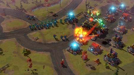  - Screen zum Spiel Forged Battalion.