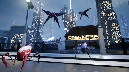  - Screen zum Spiel REGENESIS Arcade DELUXE.