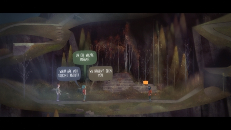  - Screen zum Spiel Oxenfree.