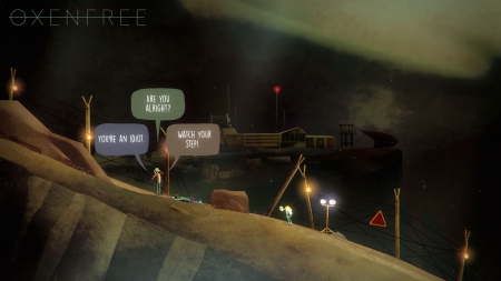  - Screen zum Spiel Oxenfree.