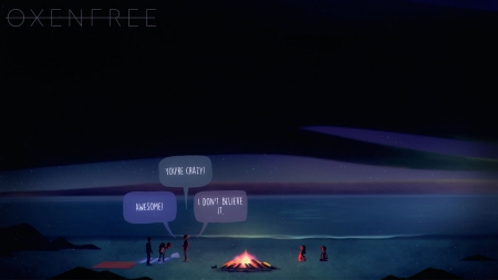  - Screen zum Spiel Oxenfree.