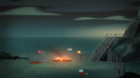  - Screen zum Spiel Oxenfree.