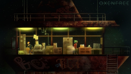  - Screen zum Spiel Oxenfree.