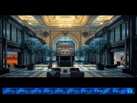 - Screen zum Spiel Tex Murphy: Martian Memorandum.