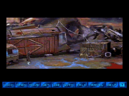 - Screen zum Spiel Tex Murphy: Martian Memorandum.