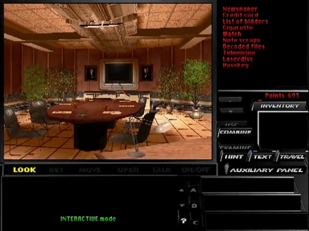  - Screen zum Spiel Tex Murphy: Under a Killing Moon.