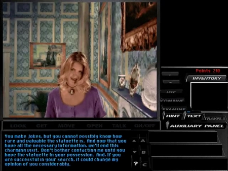  - Screen zum Spiel Tex Murphy: Under a Killing Moon.