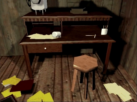  - Screen zum Spiel Tex Murphy: The Pandora Directive.