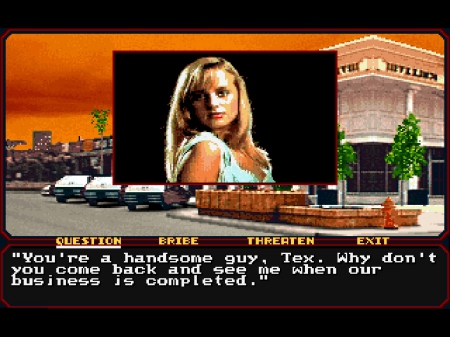  - Screen zum Spiel Tex Murphy: Mean Streets.