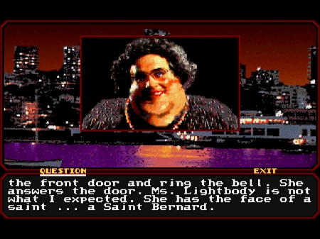  - Screen zum Spiel Tex Murphy: Mean Streets.