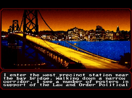  - Screen zum Spiel Tex Murphy: Mean Streets.