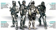 Battlefield 3 - Grafik zu den Multiplayer-Klassen