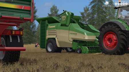 Landwirtschafts-Simulator 17 Strohbergung Addon: Screen zum Titel Landwirtschafts-Simulator 17 - Strohbergung Addon.