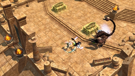  - Screen zum Spiel Titan Quest Anniversary Edition.