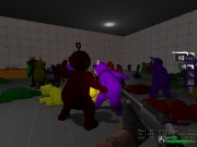 Left 4 Dead - Screenshot aus der Left 4 Dead Teletubbies Modifikation.