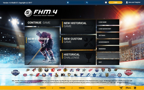 Franchise Hockey Manager 4 - Screen zum Spiel.