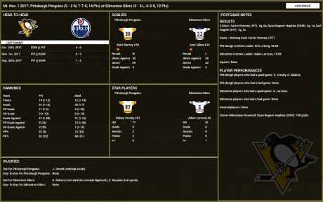 Franchise Hockey Manager 4 - Screen zum Spiel.