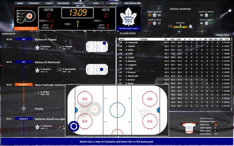 Franchise Hockey Manager 4 - Screen zum Spiel.