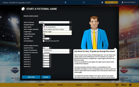 Franchise Hockey Manager 4 - Screen zum Spiel.