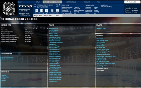 Franchise Hockey Manager 4: Screen zum Spiel.