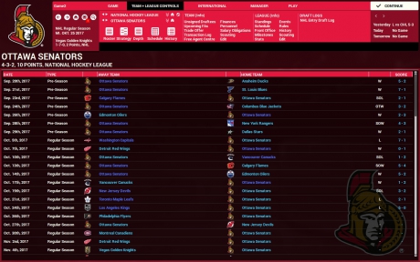 Franchise Hockey Manager 4 - Screen zum Spiel.