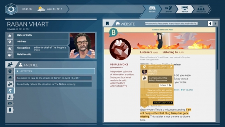  - Screen zum Spiel.