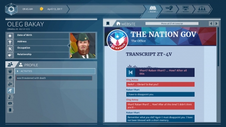  - Screen zum Spiel.