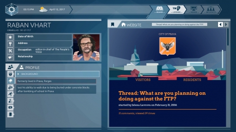  - Screen zum Spiel.