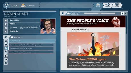  - Screen zum Spiel.
