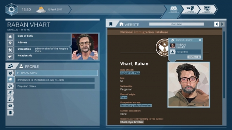  - Screen zum Spiel.