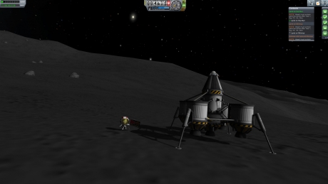 Kerbal Space Program: Making History - Screen zum Spiel.