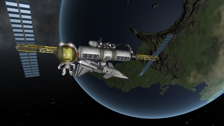 Kerbal Space Program: Making History - Screen zum Spiel.