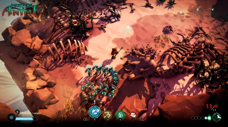  - Screen zum Spiel Masters of Anima.