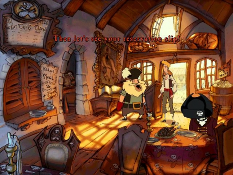 The Curse of Monkey Island: Screen zum Spiel.