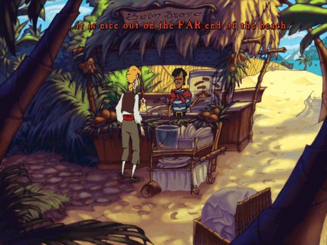 The Curse of Monkey Island: Screen zum Spiel.