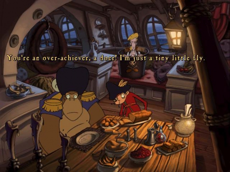 The Curse of Monkey Island: Screen zum Spiel.